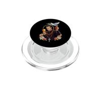 Machiavel Coquette Chapelet chrétien Croix Crucifix PopSockets PopGrip pour MagSafe