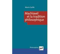 Machiavel Et La Tradition Philosophique