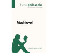 Machiavel (Fiche philosophe): Comprendre la philosophie avec lePetitPhilosophe.fr
