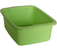 MACHIAVELLI START bassin rectangulaire vert en plastique de capacité 10L Bac multi-usages dimensions 42 x 31 x 15,5 cm