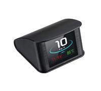 Machify Affichage tête haute de voiture pour T3sla Model 3, HUD de projection claire avec compatibilité OBD2 EUOBD, interface de tableau de bord Plug and Play, design compact en plastique noir pour la