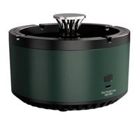 Machify Filtre à charbon actif sans fumée cendrier purificateur d'air, comprend 6 filtres en coton, 6 pastilles parfumées, 5,5 x 9,9 cm pour la maison, la voiture, le bureau