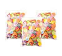 Machify Lot de 900 compteurs ronds en mousse EVA pour les premiers concepts mathématiques, disques décimaux pour l'école primaire, 11,8 x 15 cm, fournitures scolaires à la maison