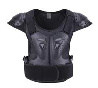 Machify Protection de poitrine de moto pour homme, adulte ATV avec sangles réglables, taille L, matériau PE et EVA pour résistance aux chocs, armure corporelle pour conduite hors route