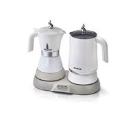 Machine 3 en 1 Blanc - Café, Mousseur, Bouilloire