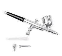 Machine à Aérographe pour Ongles | Set d'Aérographe Haute Pression 0.8 à 3.4 - Pistolet à Peinture Portable Maniable avec Buse 0.3mm pour Modélisme, Maquillage & Automobile