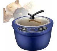 Machine à ail noir de 6 L, machine de fermentation automatique intelligente, pot de fermentation d'ail noir multifonction, boîte de fermentation d'ail électrique, pour yaourt, natto, riz sucré