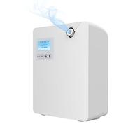 Machine à air intelligente avec technologie nébulisante, diffuseur d'huiles essentielles avec bouteille d'huile de 300 ml, diffuseur de parfum silencieux pour la maison, hôtel, spa, bureau (blanc)
