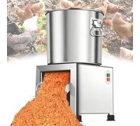 Machine à aliments for volailles, for la maison et les petites exploitations agricoles, avec râpe à légumes à 4 lames, hachoir électrique 3500 tr/min for l'alimentation du bétail.