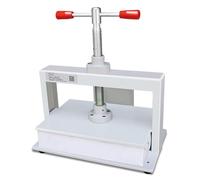 Machine à aplatir le papier manuel A5 A4 A3 - 1500 kg - Aplatisseur haute pression - Convient pour le matériel de rangement de bureau (A4)