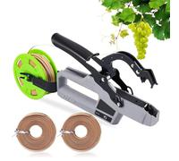 Machine à Attacher Les Plantes - Outil Automatique de ligaturage de vignes de 45 mm, 6000 utilisations pour Raisins, tomates et concombres