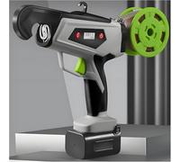 Machine à attacher les plantes semi-automatique électrique pour raisins, tomates, légumes, 25 mm de diamètre, avec 2 piles