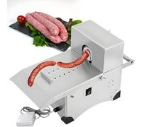 Machine À Attacher Les Saucisses Électrique,Machine À Saucisses Automatique Avec Interrupteur Au Pied, Longueur Réglable, Deux Modes Pour Restaurant, Cuisine, Usage Domestique(220V)