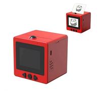 Machine à autocollants AI pour enfants, mini imprimante thermique voix à image, imprimante intelligente portable sans encre pour loisirs créatifs, cadeau jouet pour garçons et filles de 3 à 12 ans