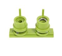 Machine à Badge, 25/37/58/75mm bouton Badge fabricant moule rond Badge poinçonnage moule avec 100 pièces bouton pièces 100 pièces papier blanc outils de bricolage(25mm)