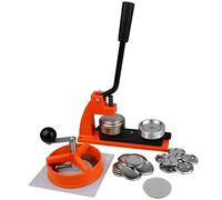 Machine à Badge 45mm | Machine a Badge avec 250 Badges | Machine Badge avec Découpeur de Cercle | Interchangeable - 25mm 38mm 58mm 77mm | Machine a Pins | Machine a Faire des Badge | Fabrique a Badge