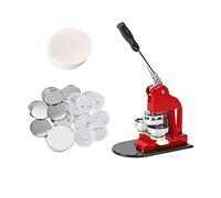 Machine à Badge, Badge faisant la Machine équipement bricolage broche porte-clés Badge faisant la Machine broche épaulette pressant la Machine(50MM contains 100 sets)