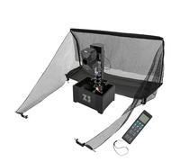 Machine à balles de ping-pong automatique, 10 modes programmables, lanceur avec 100 balles et filets de recyclage