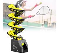 Machine à balles de tennis avec télécommande, capacité de 33/28 balles, pour entraînement et entraînement