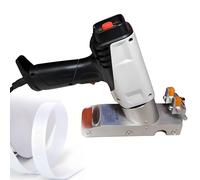 Machine à bander les bords, adhésif thermofusible portable avec température réglable et rouleaux en silicone pour le travail du bois