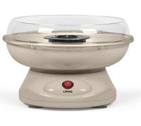 Machine a barbe a papa - LIVOO - DOM468C - 450W - Cuve et couvercle amovibles - Cuillere doseuse et 10 sticks en bambou inclus