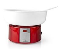 Machine à Barbe à Papa Nedis FCCM100FRD Blanc / Rouge Blanc G