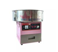 Machine à barbe à papa Petite Machine à barbe papa de bureau électrique commerciale entièrement automatique en acier inoxydable fantaisie
