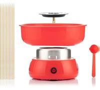 Machine à barbe à papa pour la maison - Appareil pour Barbe a Papa pour la Maison - Sucre Ordinaire ou Bonbons Durs sans Sucre - 10