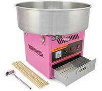 Machine Barbe à Papa Professionnelle KuKoo à Bol en Acier Inoxydable de 50cm