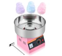 Machine à barbe à papa - VEVOR - MHTJJPXMO1-3S - 1000 W - Rose - Cuve 38 cm