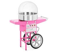 Royal Catering Machine à barbe à papa - 52cm- chariot et coupole RCZC-1200E