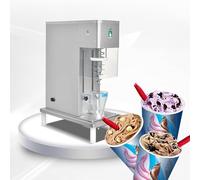 Machine à batir-lait commerciale Kolice, machine à mélanger de crème glacée, machine à mélanger de crème glacée Gelato, 2 tasses et 2 buses de mise en forme, nettoyage automatique