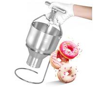 Machine à beignets avec réservoir réglable pour une distribution uniforme de la pâte et une mise en forme facile