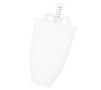 Machine à beignets DIY, 18x10x10cm, qualité alimentaire, manuel, moule de fabrication de beignets, accessoire de cuisson de cuisine pour les cuisines domestiques (Blanc)