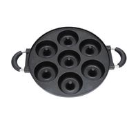 Machine À Beignets-moule À Pâte Antiadhésif En Aluminium À 7 Trous, Plateau De Cuisson, Ustensiles De Cuisine, Outils De Décoration Pour Le Petit Déjeuner | Pour Airfryer Four Cuisson Friture Boulange