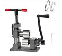 Machine À Bender À Anneau, Outil De Formation De Fabricant De Cuillère, Bracelet Press Machine À Rouleau De Joyeuses En Métal, Acier Inoxydable Facile À Utiliser,Gris,iron wheel