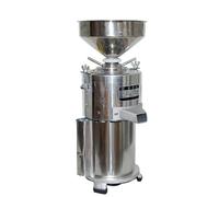 Machine à beurre d'arachide, machine à sésame électrique commerciale 1100 W, sortie 15 kg/h, base antidérapante, tige de réglage de l'épaisseur