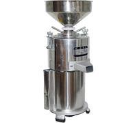 Machine à beurre d'arachide, machine à sésame électrique commerciale de 1100 W, sortie 15 kg/h, dispose d'une base antidérapante et d'une tige de réglage de l'épaisseur