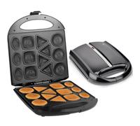 Machine À Biscuits, 1400 W, Antiadhésive, Pour Scones, Mini-gaufriers Et Biscuits, 4 Formes Différentes, 13 Biscuits Par Fournée, Cuisson Double Face, Petit-déjeuner, Goûters, Desserts Null 110v