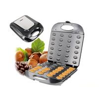 Machine à biscuits aux noix 24 pouces, machine à biscuits aux noix double face antiadhésive, machine à moules électrique 1400W