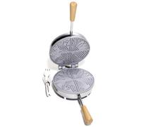 Machine à biscuits électrique ronde avec gaufrettes fines, design fantaisie - fe