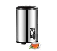 Machine à boissons de restauration - Seau à thé au lait isolé, cafetière en acier inoxydable, bouilloire à boissons chaudes et froides | Distributeur thermique pour événements, hôtellerie, salle du pe