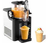 Machine à Boissons Glacées Intelligente, Machine à Slushie Tactile 1,8 l 220 w Avec 4 Programmes Prédéfinis Et Mode D'auto-nettoyage Et Machine à Slushie Amovible à Rotation Rapide 360° Pour Usage