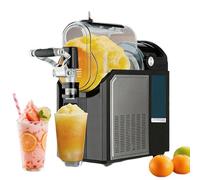 Machine à boissons glacées, machine à glace pilée avec 5 programmes prédéfinis et écran tactile numérique, machine à milkshake à nettoyage automatique pour smoothies, milkshakes, yogourt glacé