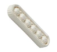 Machine à boules de glace - Plateaux flexibles en silicone Pe de 59 g, gadget transparent à fusion lente, rechargeable, à dégagement facile, robuste, résistant au congélateur | Idéal pour améliorer le