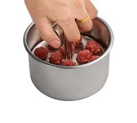 Machine à boulettes de viande - Acier inoxydable, Ustensiles de cuisine, Design durable | Moule en acier inoxydable peu encombrant qui ne rouille pas, presse à boules de nourriture pour boulettes de