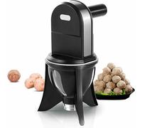 Machine à boulettes de viande électrique, machine de formage automatique de boulettes de poisson pour les amateurs de bricolage, idéal pour la cuisine à la maison et la préparation des repas, facile à