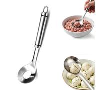 Machine à boulettes de viande en acier inoxydable，Argent 1Pcs | Préparez des boulettes viande parfaites sans salir les mains,pour portionner le bœuf haché pendant la préparation à la maison