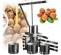 Machine à boulettes de viande manuelle en acier inoxydable pour des boulettes de viande faites maison à partir de différentes viandes