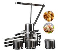 Machine à boulettes de viande manuelle - Outil manuel pour façonner la viande, les fruits de mer et les légumes - Machine de formage des aliments facile à utiliser